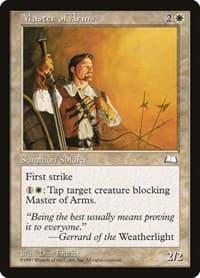 Master of Arms - Weatherlight - Magic: The Gathering card