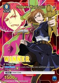 Nobara Kugisaki (043) (Winner) - Union Arena Promotion Cards - Union Arena card