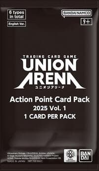 Union Arena Action Point Card Pack 2025 Vol. 1 - Union Arena Promotion Cards - Union Arena card