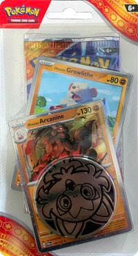 Surging Sparks Single Pack Blister [Hisuian Arcanine] - SV08: Surging Sparks - Pokemon card