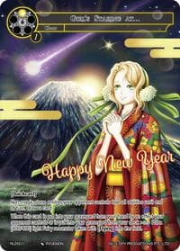 Girl's Staring At... (New Year Promo) - Promo Cards - Force of Will card