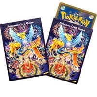 Pokemon TCG: Pokemon Center Japan Exclusive Card Sleeves - Osaka DX Grand Opening Moltres, Articuno & Zapdos (64-Pack) - Pokemon International Card Sleeves - Card Sleeves card