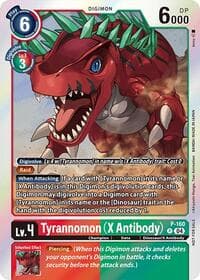 Tyrannomon (X Antibody) (-Chain of Liberation- Upgrade Pack - Digimon Promotion Cards - Digimon Card Game card
