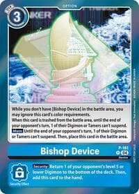 Bishop Device (-Chain of Liberation- Upgrade Pack - Digimon Promotion Cards - Digimon Card Game card