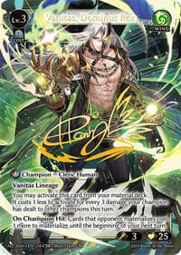 Vanitas, Dominus Rex (CSR) - Alchemical Revolution Alter Edition - Grand Archive TCG card