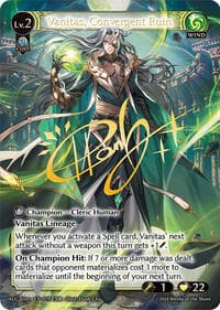 Vanitas, Convergent Ruin (CSR) - Alchemical Revolution Alter Edition - Grand Archive TCG card