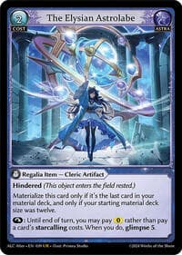 The Elysian Astrolabe - Alchemical Revolution Alter Edition - Grand Archive TCG card