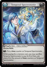 Temporal Spectrometer - Alchemical Revolution Alter Edition - Grand Archive TCG card
