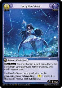 Scry the Stars - Alchemical Revolution Alter Edition - Grand Archive TCG card