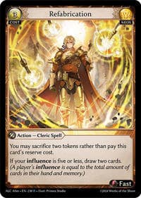 Refabrication - Alchemical Revolution Alter Edition - Grand Archive TCG card