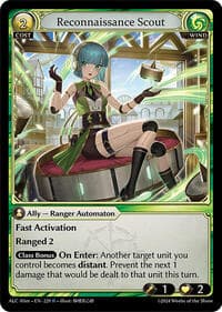 Reconnaissance Scout - Alchemical Revolution Alter Edition - Grand Archive TCG card