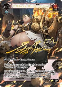 Polkhawk, Boisterous Riot (CSR) - Alchemical Revolution Alter Edition - Grand Archive TCG card
