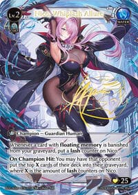 Nico, Whiplash Allure (CSR) - Alchemical Revolution Alter Edition - Grand Archive TCG card