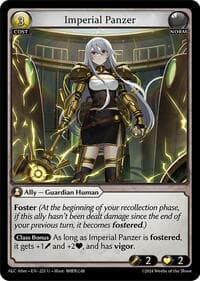 Imperial Panzer - Alchemical Revolution Alter Edition - Grand Archive TCG card