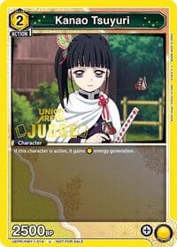 Kanao Tsuyuri (Judge Pack) - Union Arena Promotion Cards - Union Arena card