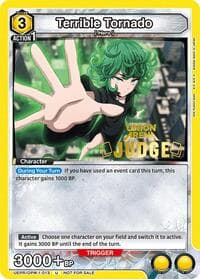 Terrible Tornado (Judge Pack) - Union Arena Promotion Cards - Union Arena card