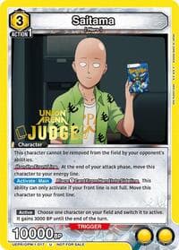 Saitama (Judge Pack) - Union Arena Promotion Cards - Union Arena card