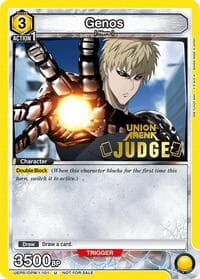 Genos (Judge Pack) - Union Arena Promotion Cards - Union Arena card