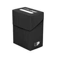 Solid Color Deck Box - Black (No Front Logo) - Ultra Pro Deck Boxes - Deck Boxes card