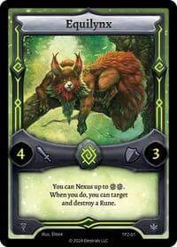 Equilynx - Organized Play Series 2 - Elestrals card