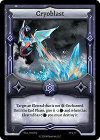 Cryoblast - Organized Play Series 2 - Elestrals card