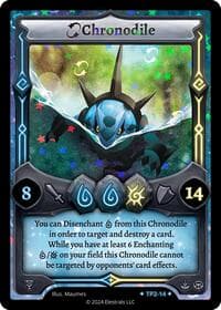 Chronodile - Organized Play Series 2 - Elestrals card
