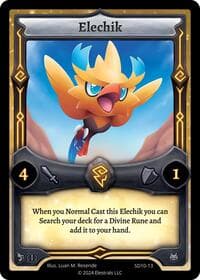 Elechik - Fulgoryx Starter Deck - Elestrals card