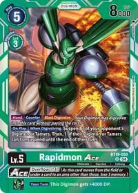 Rapidmon ACE - Release Special Booster 2.5 - Digimon Card Game card