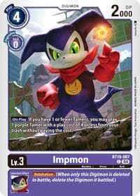 Impmon - BT19-067 - Release Special Booster 2.5 - Digimon Card Game card