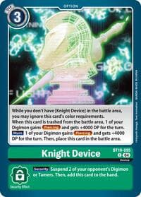 Knight Device - Release Special Booster 2.5 - Digimon Card Game card