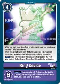 King Device - Release Special Booster 2.5 - Digimon Card Game card