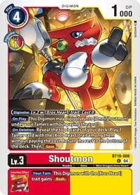 Shoutmon - Release Special Booster 2.5 - Digimon Card Game card