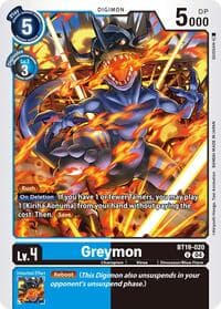Greymon - Release Special Booster 2.5 - Digimon Card Game card