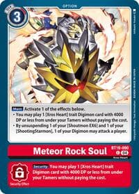 Meteor Rock Soul - Release Special Booster 2.5 - Digimon Card Game card