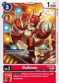 Guilmon - Release Special Booster 2.5 - Digimon Card Game card