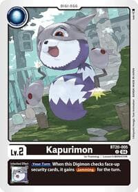 Kapurimon - Release Special Booster 2.5 - Digimon Card Game card