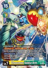 Chaosmon: Valdur Arm - Release Special Booster 2.5 - Digimon Card Game card