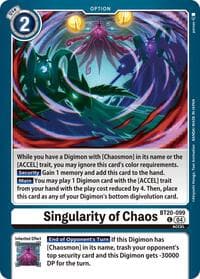 Singularity of Chaos - Release Special Booster 2.5 - Digimon Card Game card