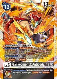 Gankoomon (X Antibody) - Release Special Booster 2.5 - Digimon Card Game card
