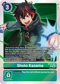 Shoto Kazama - Release Special Booster 2.5 - Digimon Card Game card