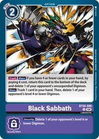 Black Sabbath - Release Special Booster 2.5 - Digimon Card Game card
