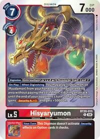 Hisyaryumon - Release Special Booster 2.5 - Digimon Card Game card