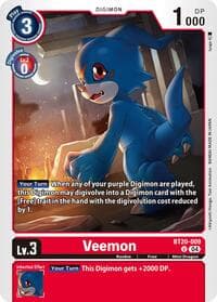 Veemon - Release Special Booster 2.5 - Digimon Card Game card
