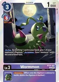 Wormmon - Release Special Booster 2.5 - Digimon Card Game card