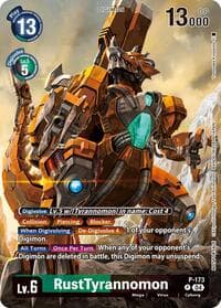 RustTyrannomon (Update Pack 2025) - Release Special Booster 2.5 - Digimon Card Game card