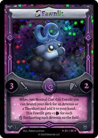 Fawnlit (Serialized) - Posthumoose Starter Deck - Elestrals card