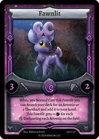 Fawnlit - Posthumoose Starter Deck - Elestrals card