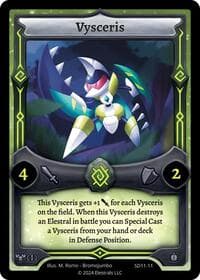 Vysceris - Posthumoose Starter Deck - Elestrals card