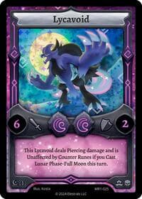 Lycavoid - Moonrise - Elestrals card