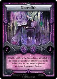 Necrolith - Moonrise - Elestrals card